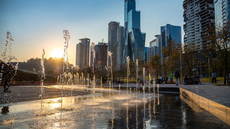Parque la Mexicana, Santa Fe, CDMX